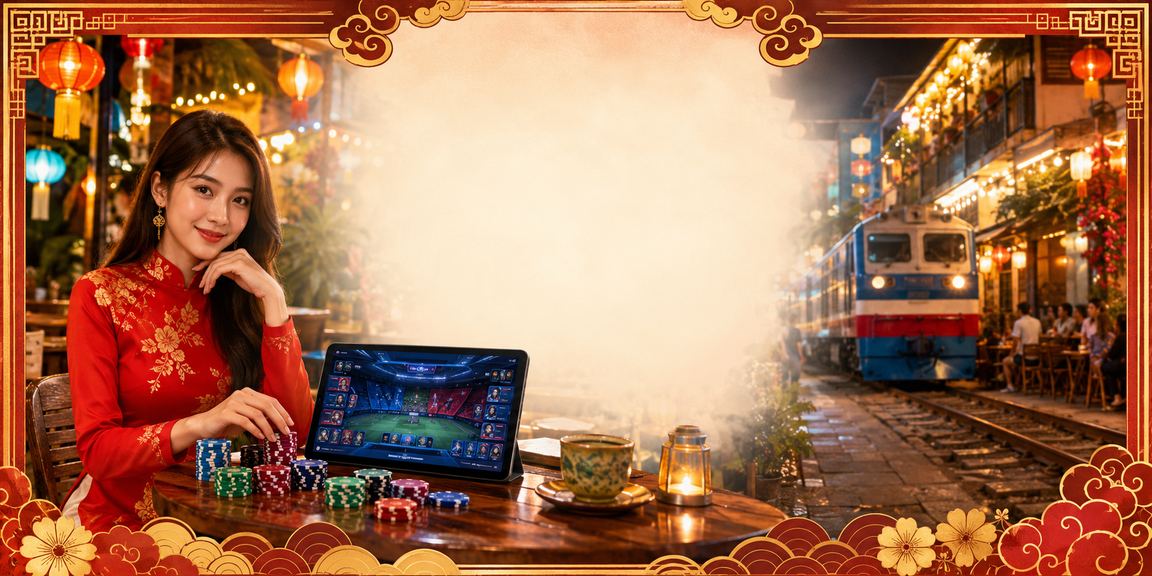 Người chơi Hà Nội đặt cược esports qua ứng dụng di động bên ly cà phê